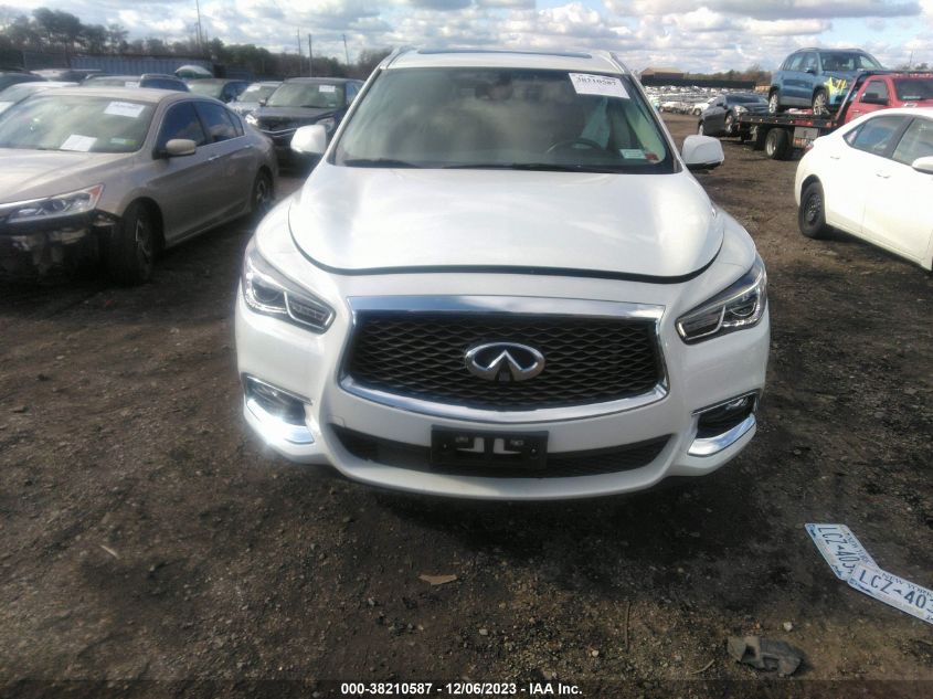 2020 Infiniti Qx60 Luxe Awd VIN: 5N1DL0MM4LC504684 Lot: 38210587