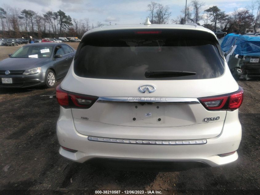 2020 Infiniti Qx60 Luxe Awd VIN: 5N1DL0MM4LC504684 Lot: 38210587