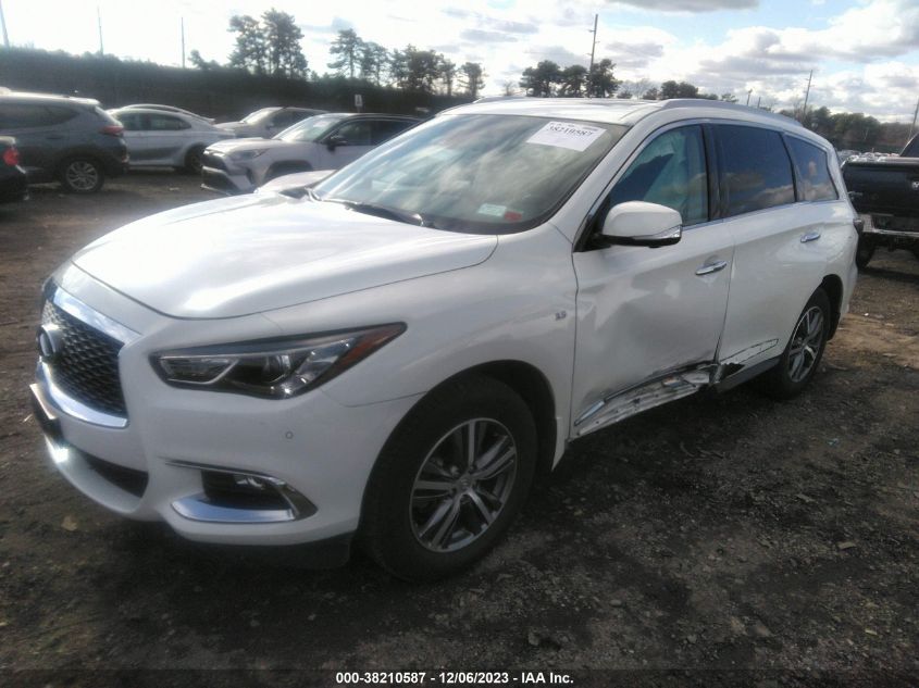 2020 Infiniti Qx60 Luxe Awd VIN: 5N1DL0MM4LC504684 Lot: 38210587