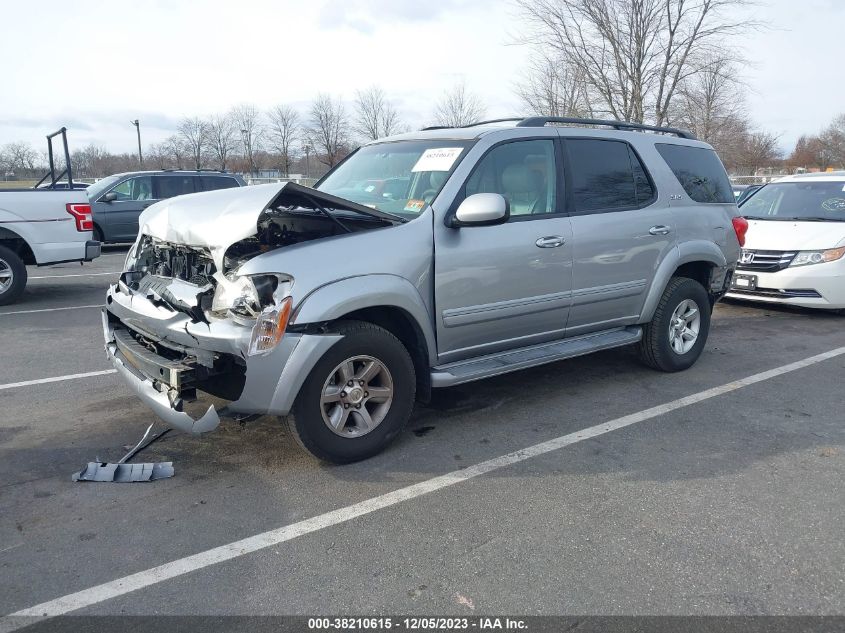 2006 Toyota Sequoia Sr5 V8 VIN: 5TDBT44A06S273603 Lot: 38210615