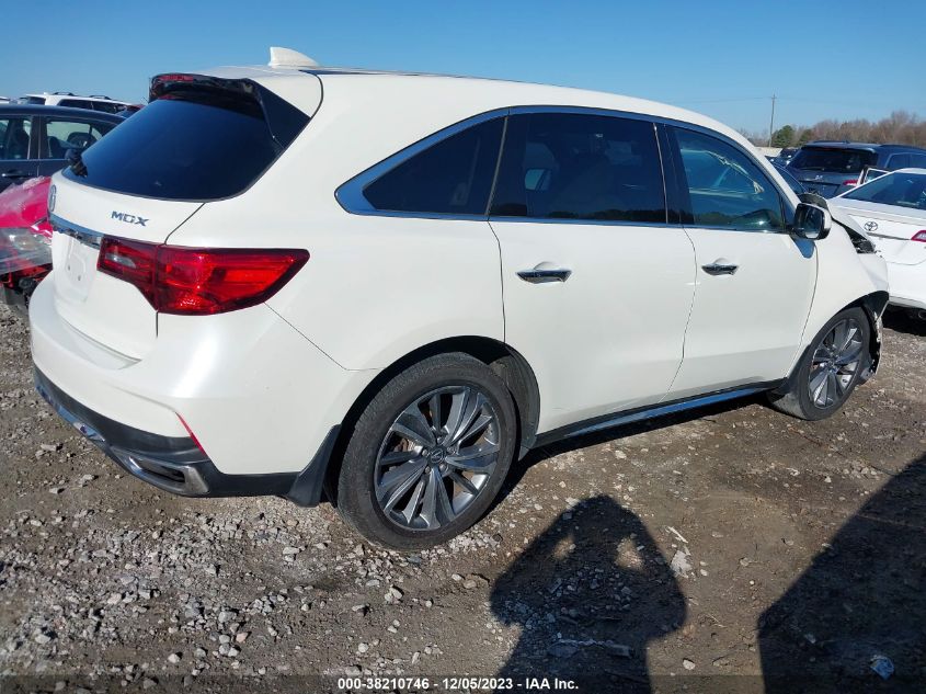 2017 Acura Mdx Technology Package VIN: 5FRYD3H51HB003963 Lot: 38210746