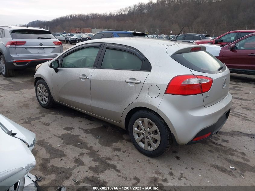 2013 Kia Rio Lx VIN: KNADM5A31D6189432 Lot: 38210766