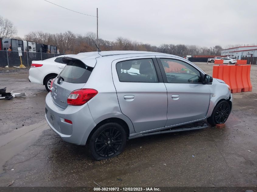 2019 Mitsubishi Mirage Le VIN: ML32A5HJ5KH002186 Lot: 38210972