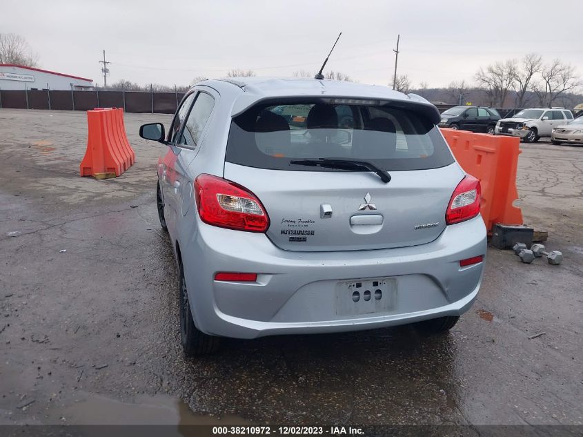 2019 Mitsubishi Mirage Le VIN: ML32A5HJ5KH002186 Lot: 38210972