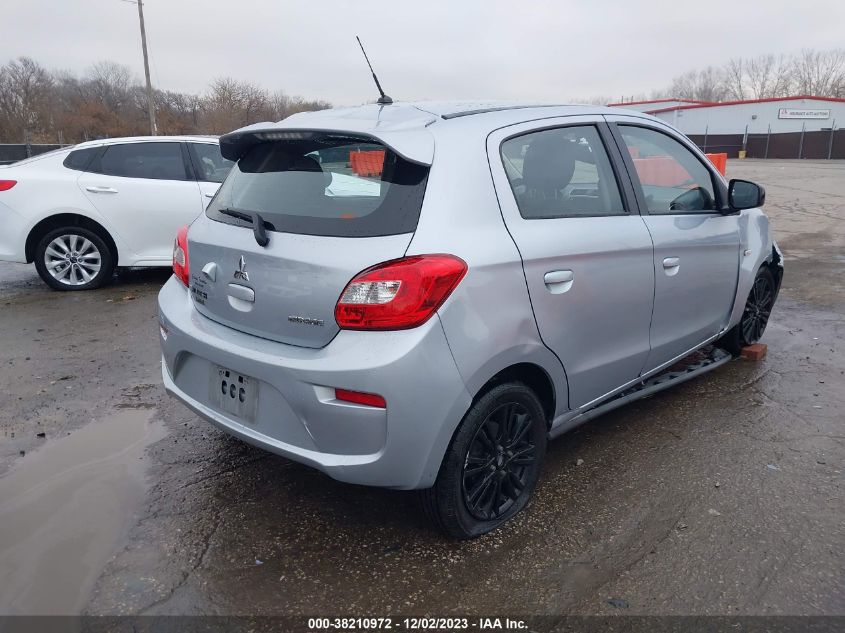 2019 Mitsubishi Mirage Le VIN: ML32A5HJ5KH002186 Lot: 38210972