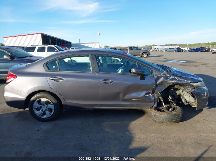 2HGFB2F58EH532426 2014 Honda Civic Lx