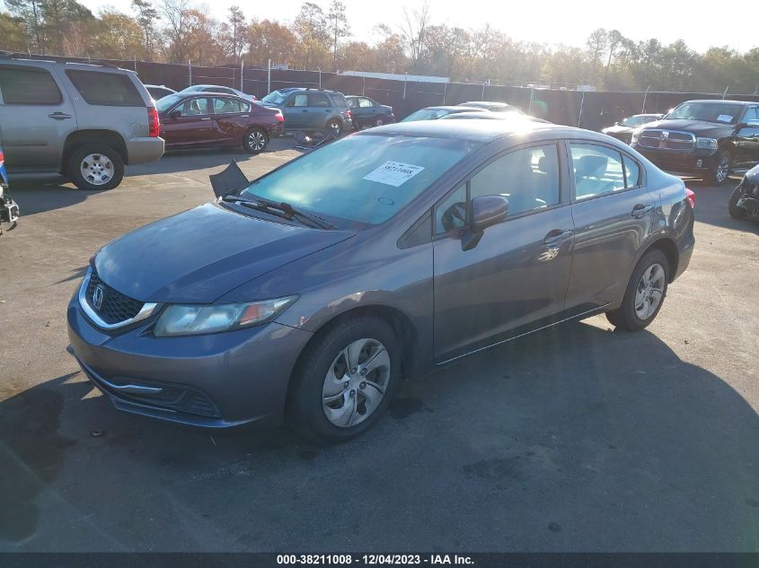 2HGFB2F58EH532426 2014 Honda Civic Lx