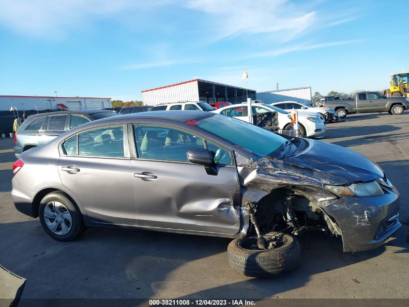 2014 Honda Civic Lx VIN: 2HGFB2F58EH532426 Lot: 38211008