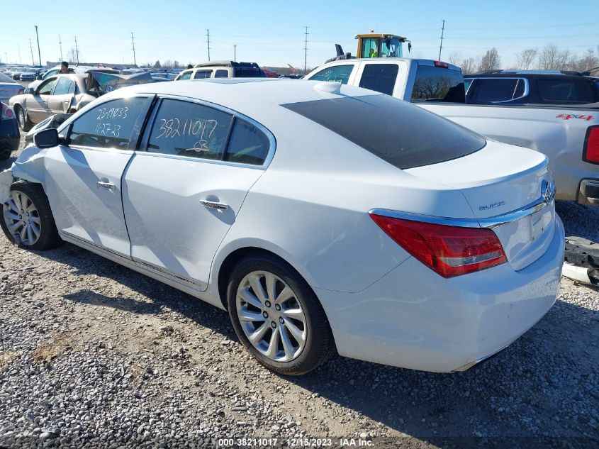 2016 Buick Lacrosse Leather VIN: 1G4GB5G37GF181557 Lot: 38211017