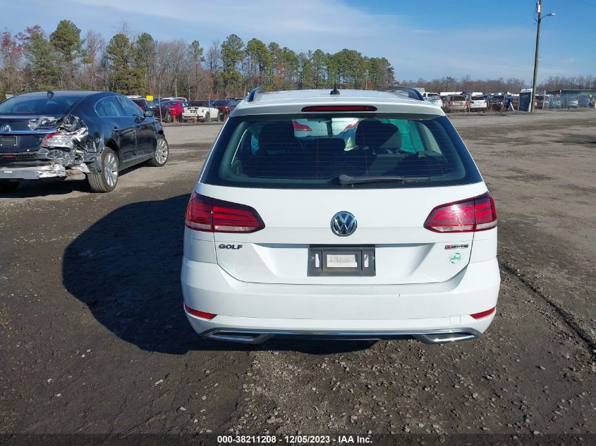 3VW117AU0KM509594 2019 Volkswagen Golf Sportwagen 1.8T S