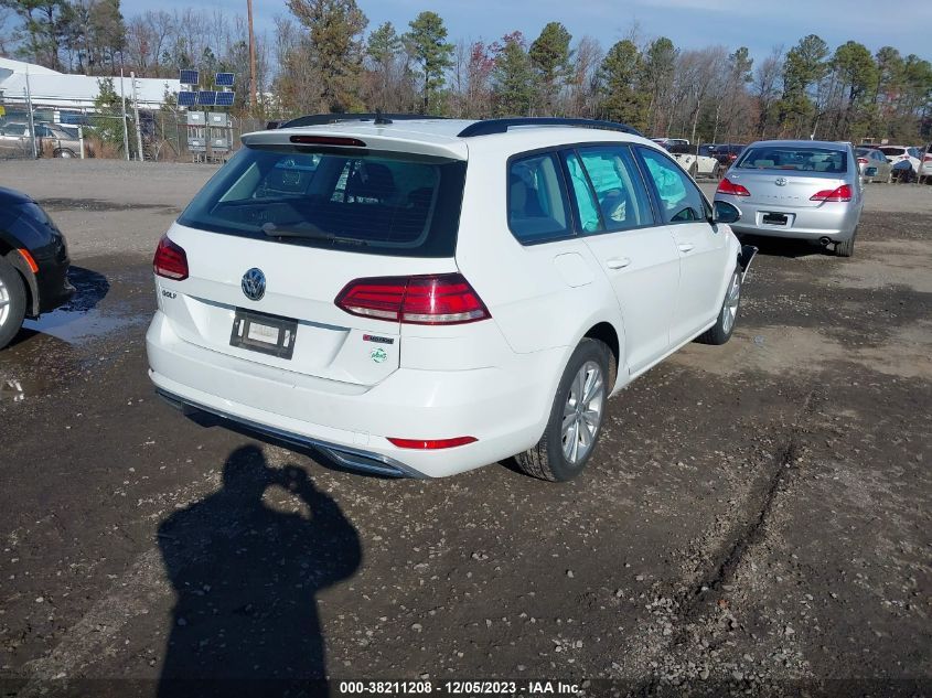 3VW117AU0KM509594 2019 Volkswagen Golf Sportwagen 1.8T S