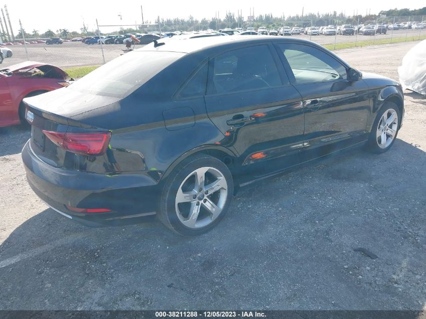 2017 Audi A3 2.0T Premium VIN: WAUAUGFF8H1036972 Lot: 38211288