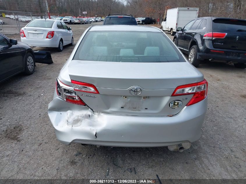 2012 Toyota Camry Le VIN: 4T1BF1FK8CU071560 Lot: 38211313