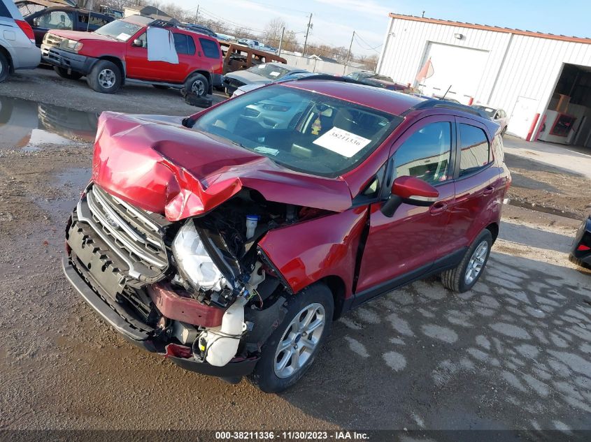 2018 Ford Ecosport Se VIN: MAJ3P1TE4JC229535 Lot: 38211336