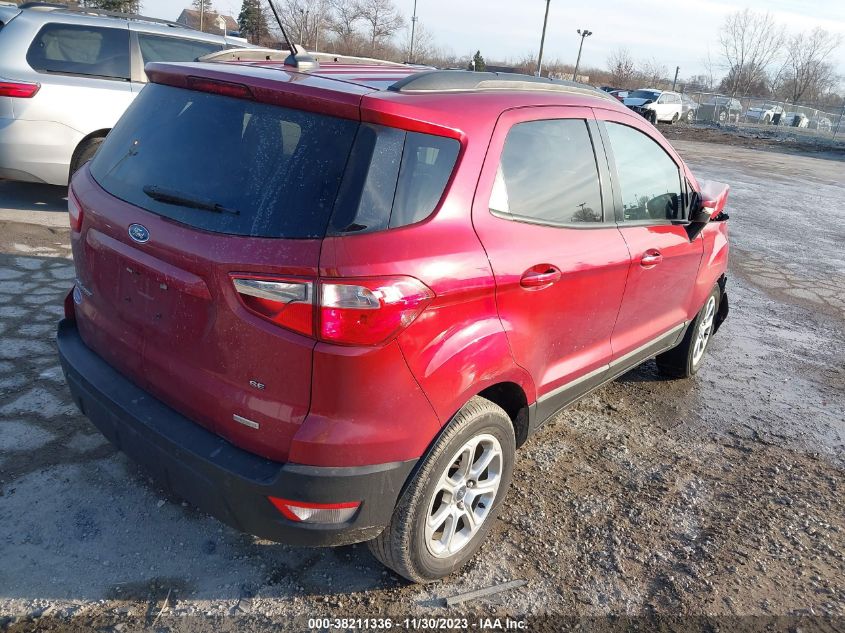 2018 Ford Ecosport Se VIN: MAJ3P1TE4JC229535 Lot: 38211336