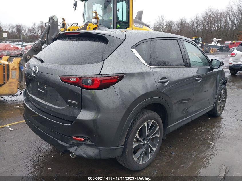 2022 Mazda Cx-5 2.5 S Premium VIN: JM3KFBDM5N0620261 Lot: 38211415