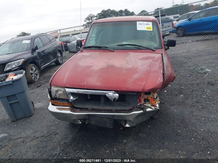 1999 Ford Ranger Xlt/Xl VIN: 1FTYR14V0XPB52544 Lot: 38211481