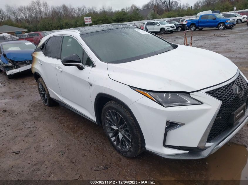 2019 Lexus Rx 350 F Sport VIN: 2T2BZMCA1KC194861 Lot: 38211612