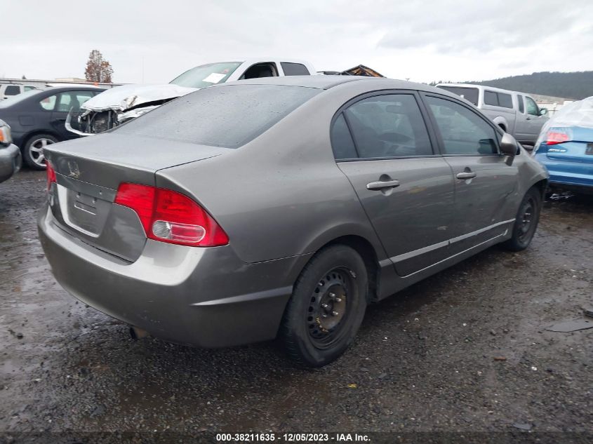 2008 Honda Civic Sdn Lx VIN: 2HGFA16548H325758 Lot: 38211635