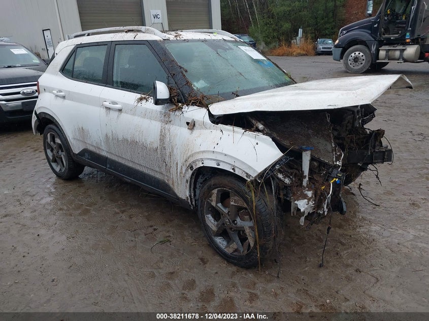 2023 Hyundai Venue Sel VIN: KMHRC8A32PU255947 Lot: 38211678
