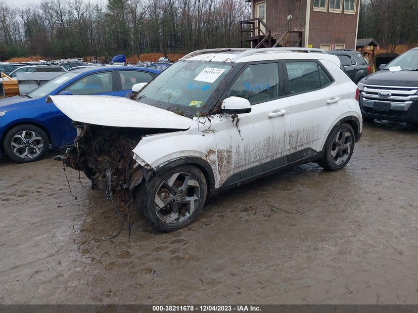 2023 Hyundai Venue Sel VIN: KMHRC8A32PU255947 Lot: 38211678