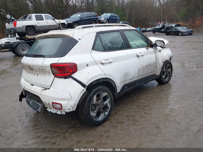 2023 Hyundai Venue Sel VIN: KMHRC8A32PU255947 Lot: 38211678