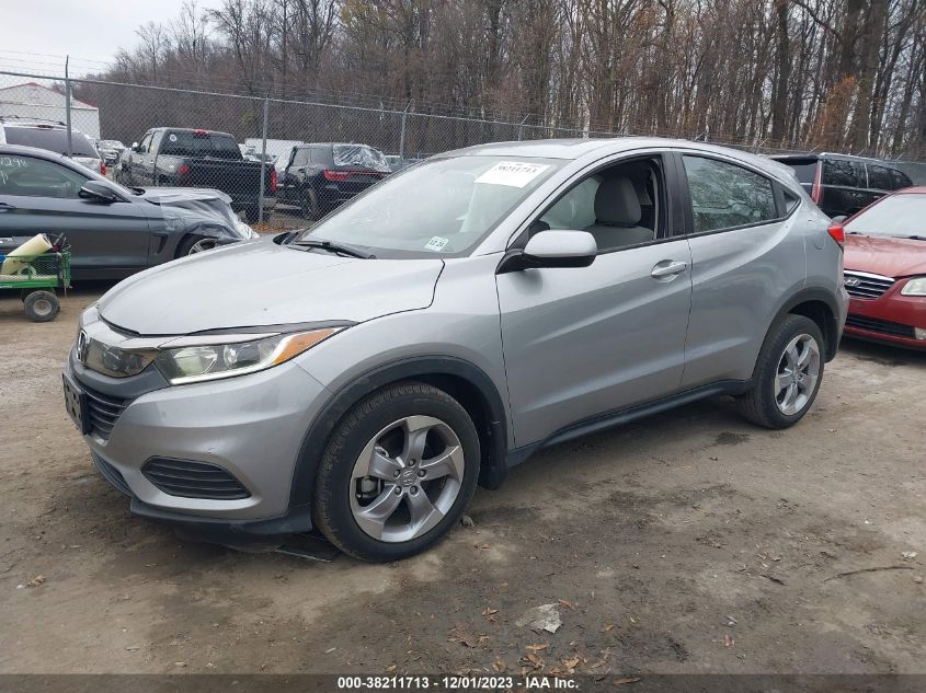 2020 Honda Hr-V Awd Lx VIN: 3CZRU6H38LM730604 Lot: 38211713