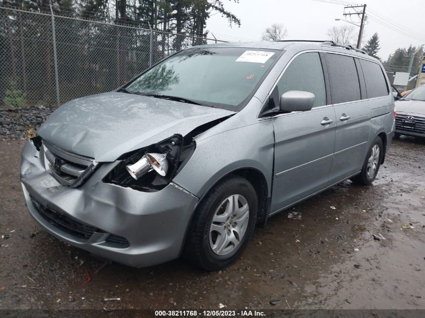 2006 Honda Odyssey Ex VIN: 5FNRL38456B105649 Lot: 38211768