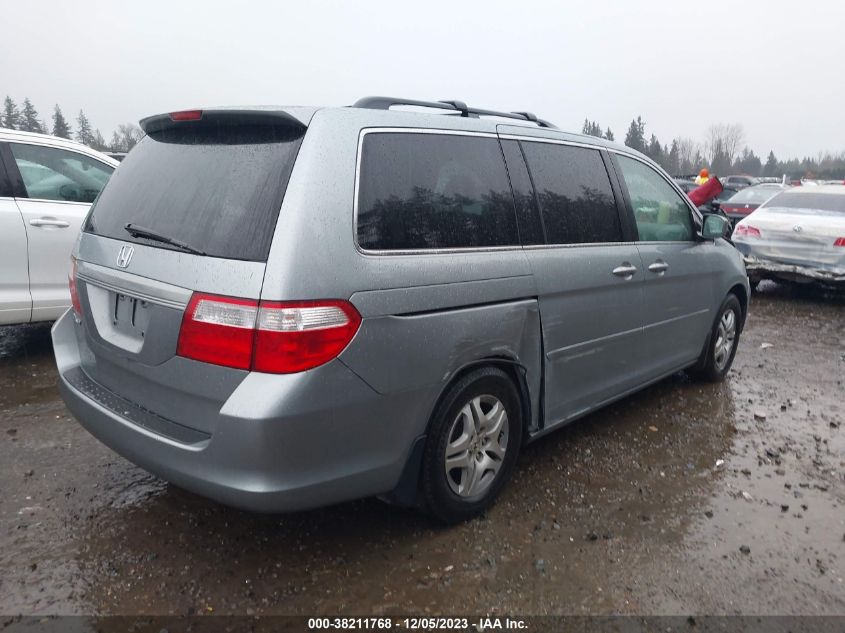 2006 Honda Odyssey Ex VIN: 5FNRL38456B105649 Lot: 38211768
