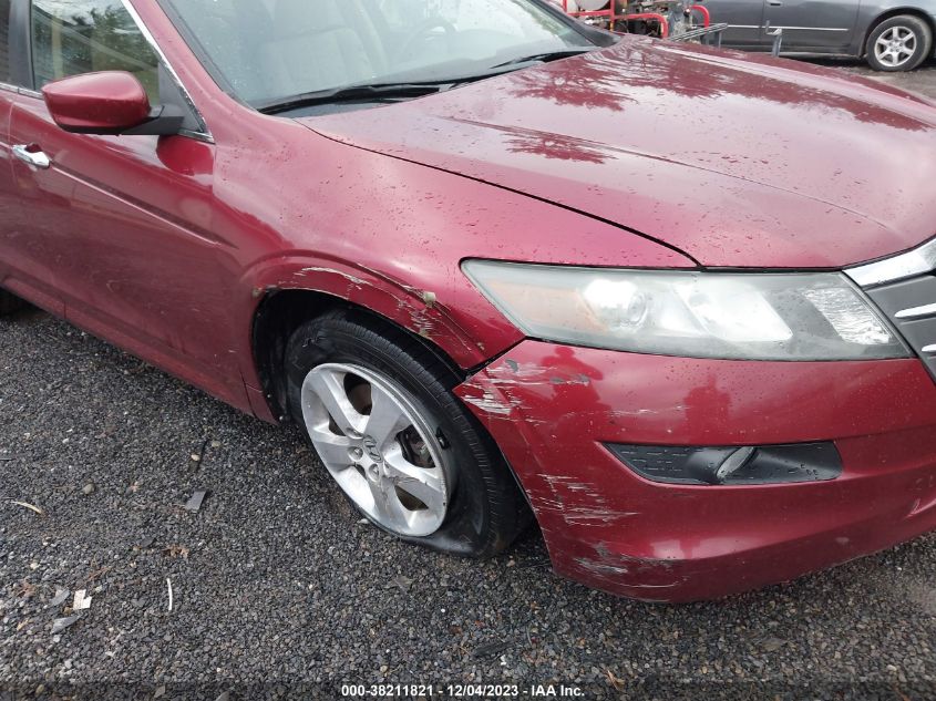 2010 Honda Accord Crosstour Ex VIN: 5J6TF1H39AL009628 Lot: 38211821