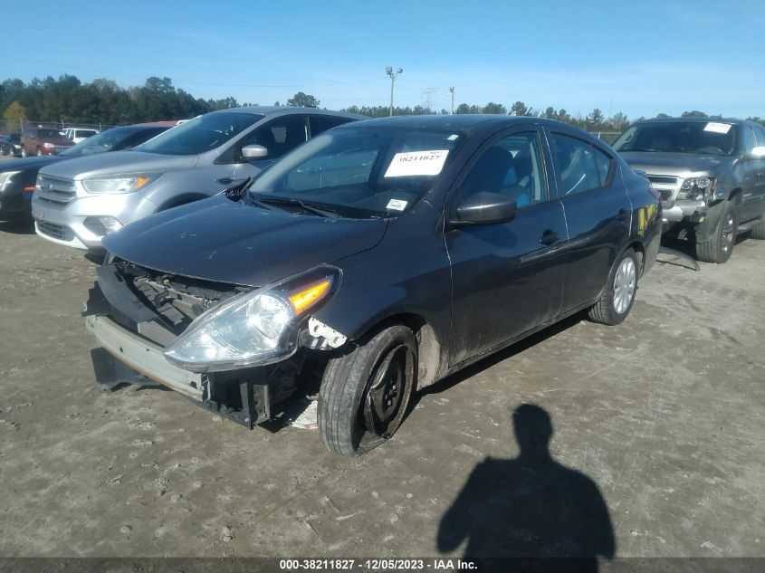 2018 Nissan Versa 1.6 S+ VIN: 3N1CN7AP8JL887597 Lot: 38211827