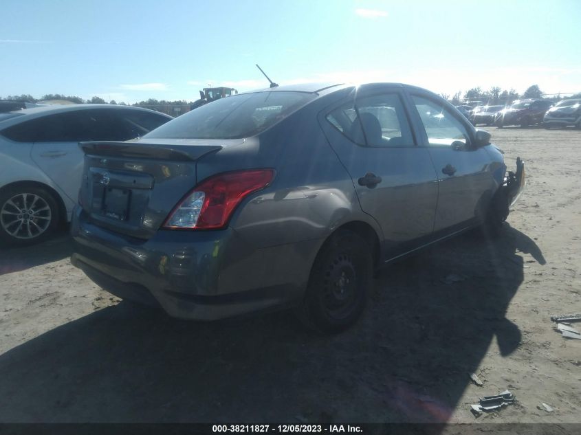 2018 Nissan Versa 1.6 S+ VIN: 3N1CN7AP8JL887597 Lot: 38211827