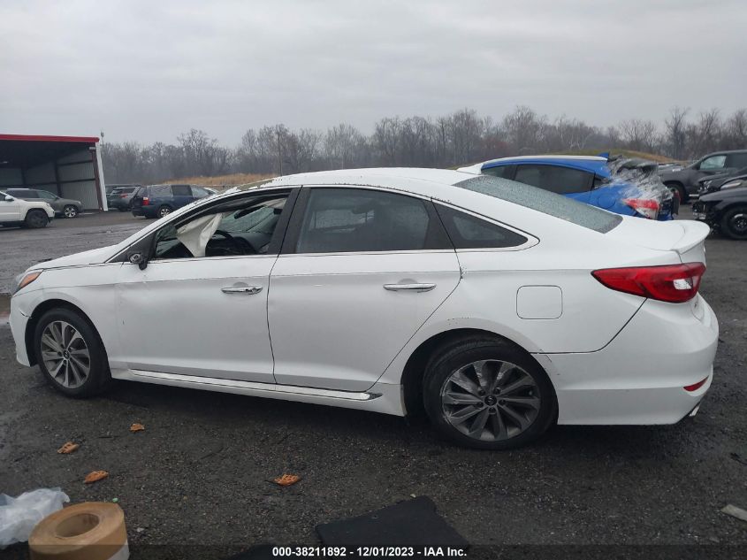 2015 Hyundai Sonata Sport VIN: 5NPE34AF4FH068725 Lot: 38211892