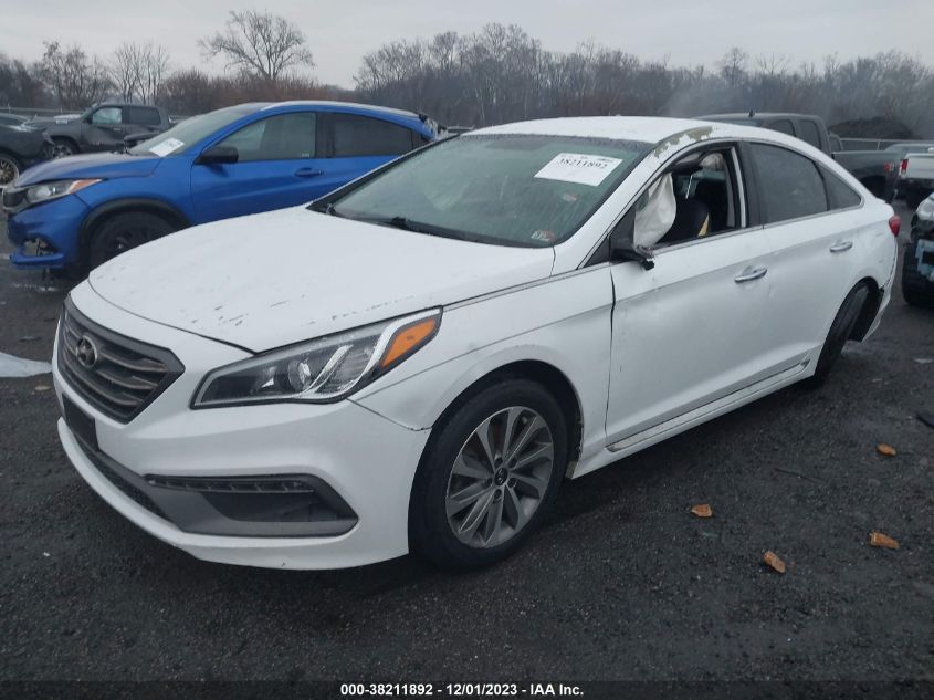 2015 Hyundai Sonata Sport VIN: 5NPE34AF4FH068725 Lot: 38211892