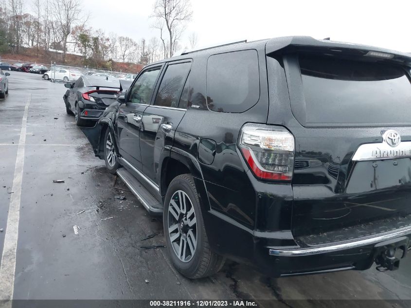 2022 Toyota 4Runner Limited VIN: JTEKU5JR9N6016608 Lot: 38211916