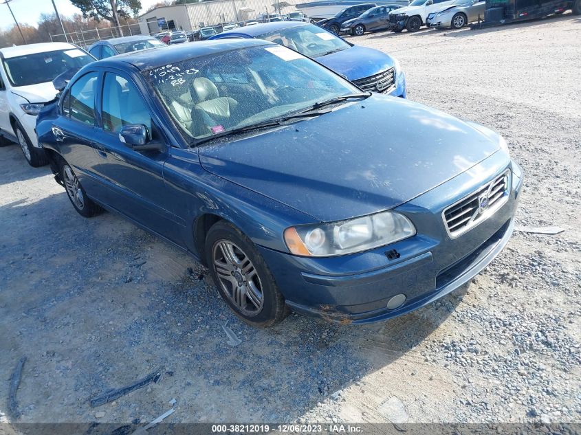 2008 Volvo S60 2.5T/2.5T W/Snrf VIN: YV1RS592982701049 Lot: 38212019