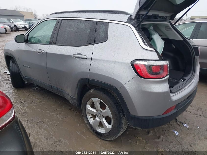 2018 Jeep Compass Latitude Fwd VIN: 3C4NJCBB0JT309006 Lot: 38212031