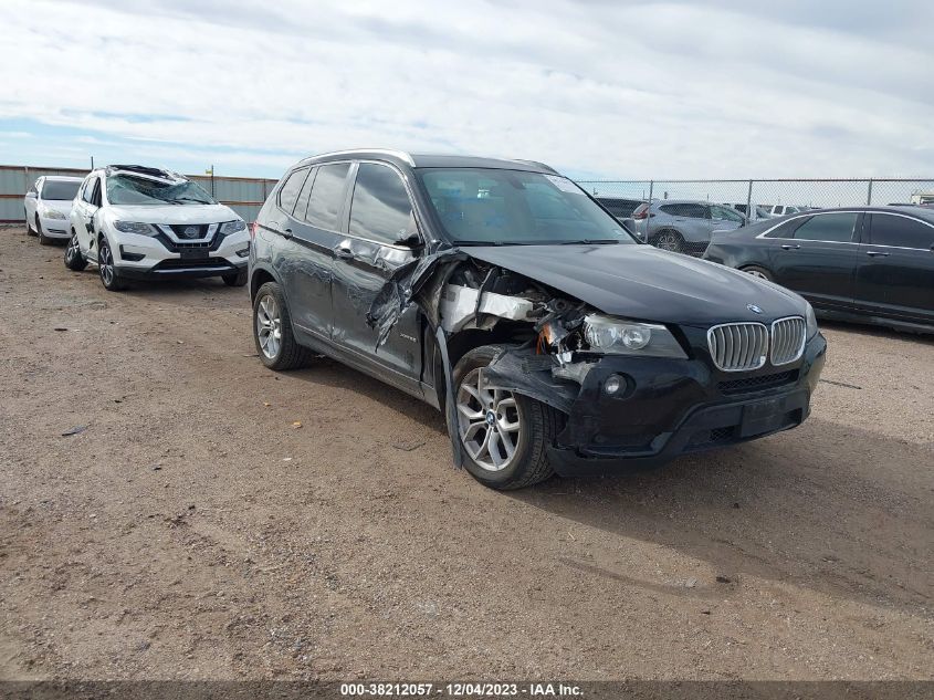 2013 BMW X3 xDrive28I VIN: 5UXWX9C57D0A32291 Lot: 38212057