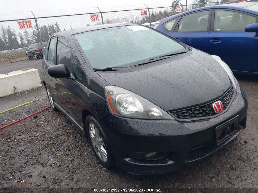 2013 Honda Fit Sport VIN: JHMGE8H52DC028996 Lot: 38212192