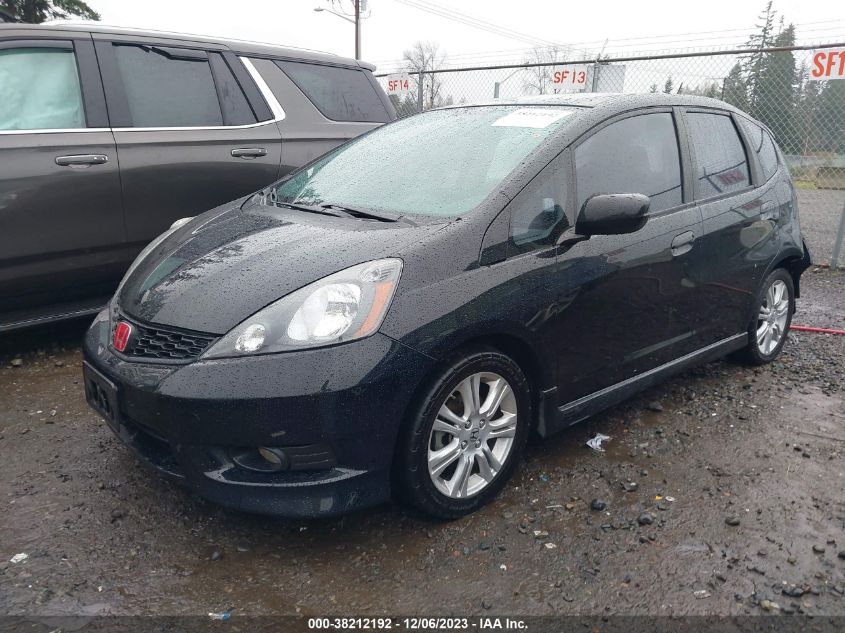 2013 Honda Fit Sport VIN: JHMGE8H52DC028996 Lot: 38212192