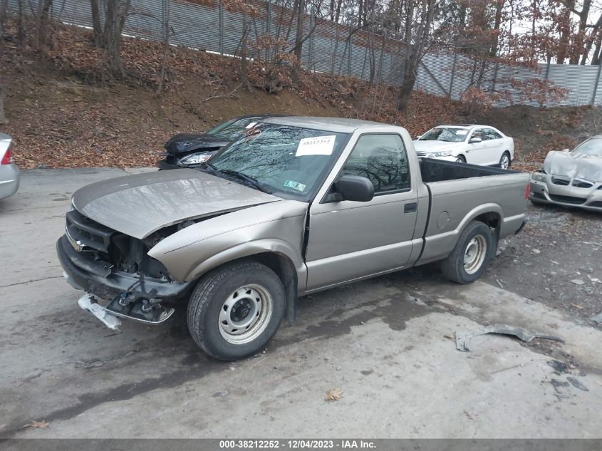 2003 Chevrolet S-10 VIN: 1GCCS14H238241951 Lot: 38212252