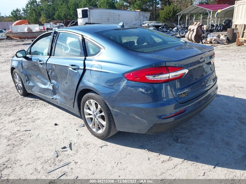 2019 Ford Fusion Se VIN: 3FA6P0H75KR238720 Lot: 38212306