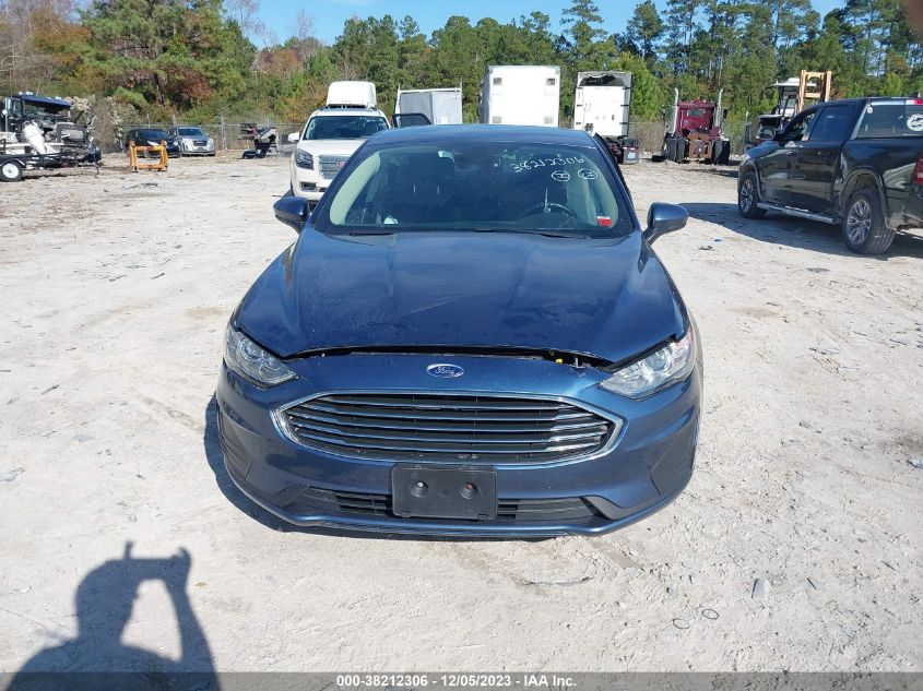 2019 Ford Fusion Se VIN: 3FA6P0H75KR238720 Lot: 38212306