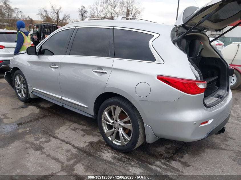 2013 Infiniti Jx35 VIN: 5N1AL0MM7DC326886 Lot: 38212359