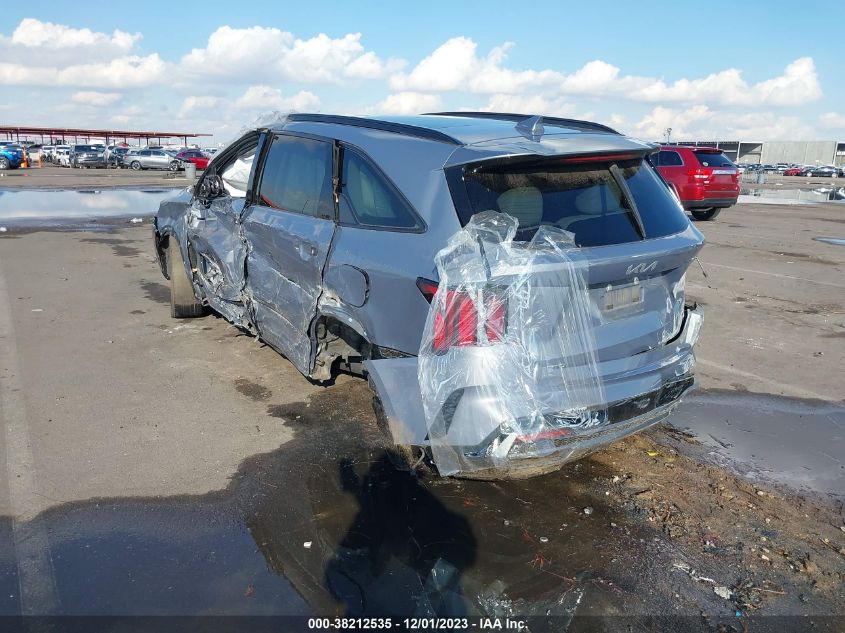 2023 Kia Sorento S VIN: 5XYRL4LC4PG176520 Lot: 38212535