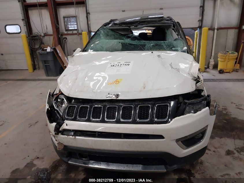 2021 Jeep Compass Limited 4X4 VIN: 3C4NJDCB2MT550719 Lot: 38212759