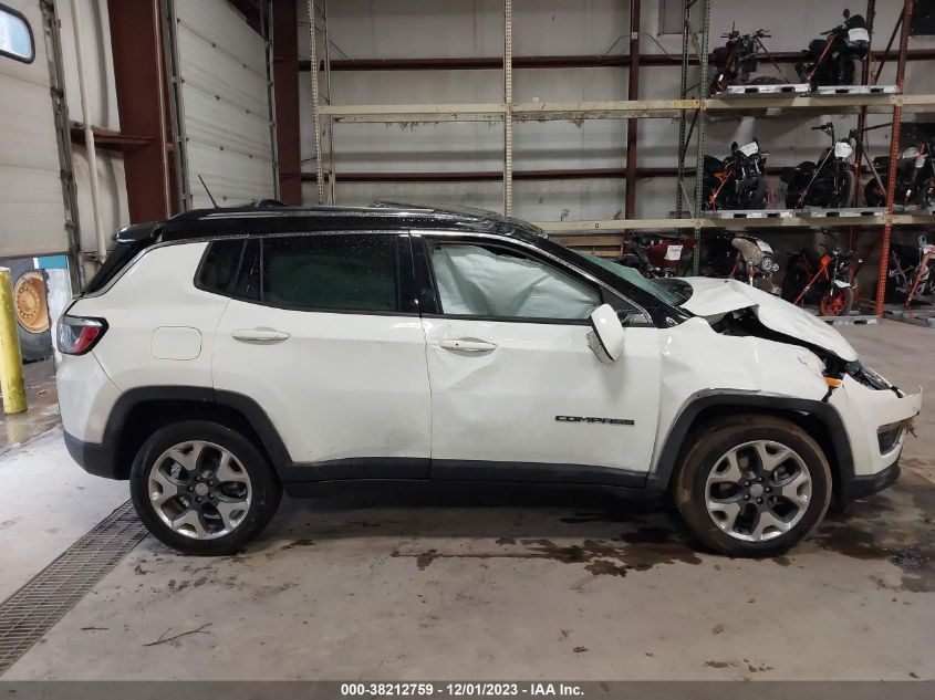 2021 Jeep Compass Limited 4X4 VIN: 3C4NJDCB2MT550719 Lot: 38212759