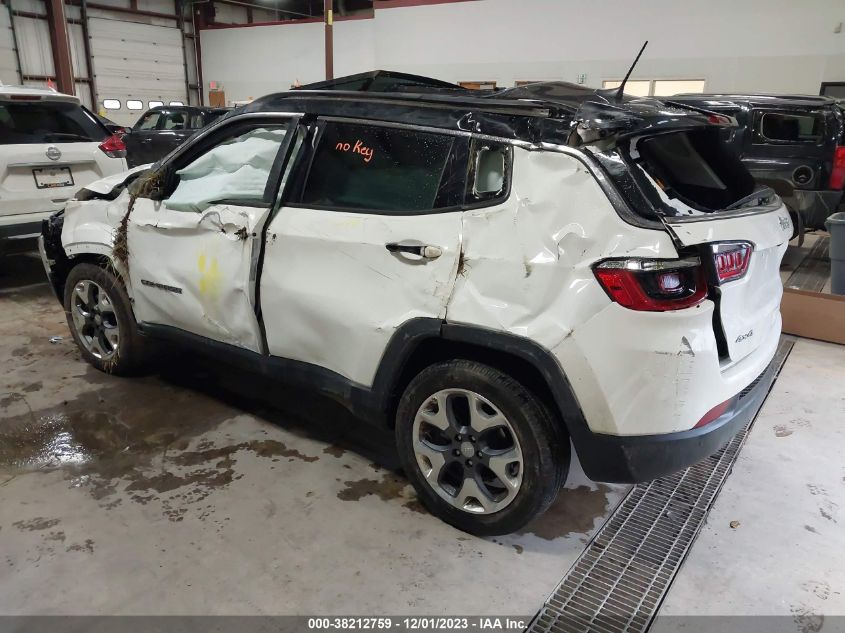 2021 Jeep Compass Limited 4X4 VIN: 3C4NJDCB2MT550719 Lot: 38212759