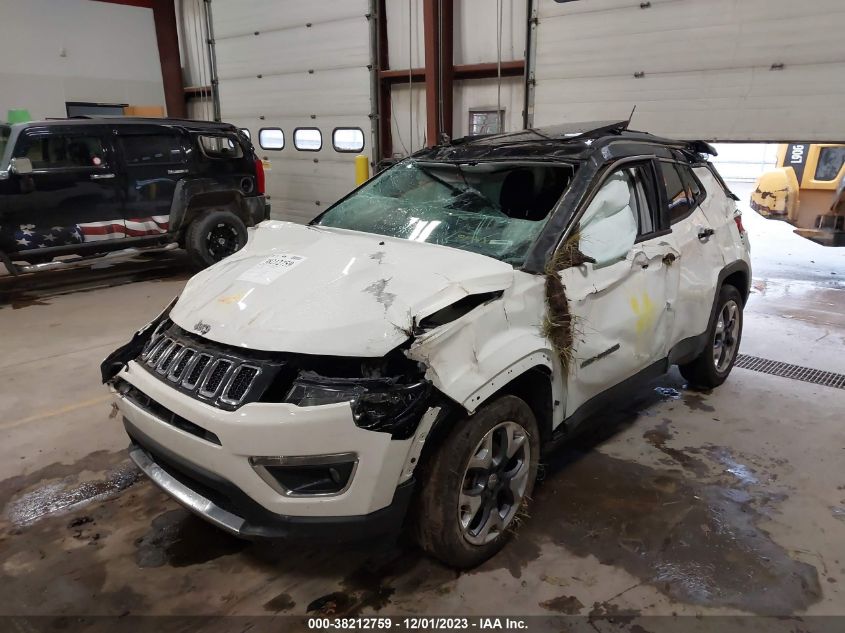 2021 Jeep Compass Limited 4X4 VIN: 3C4NJDCB2MT550719 Lot: 38212759