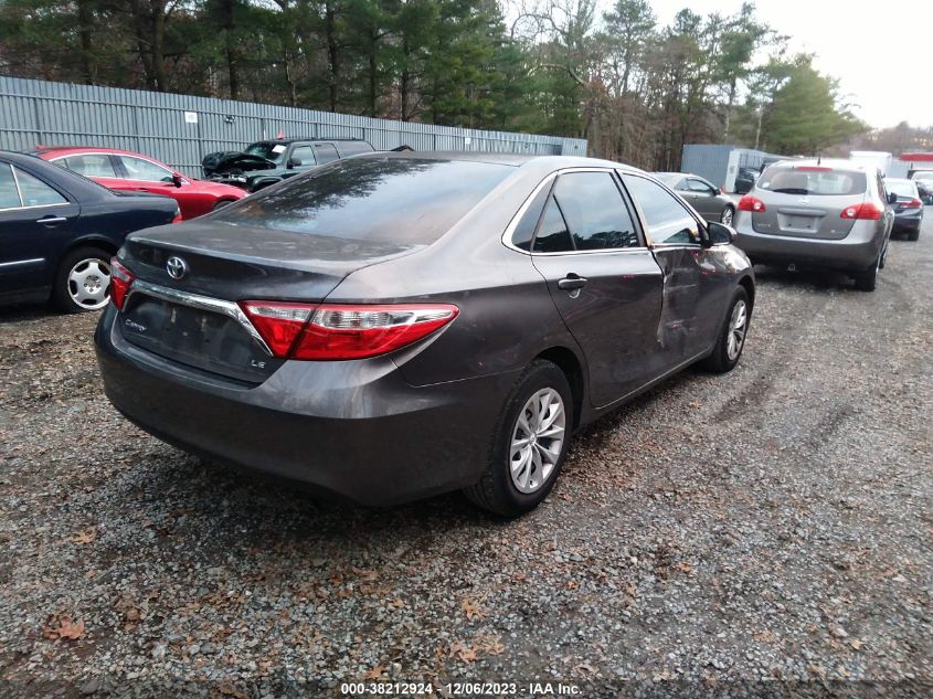 2015 Toyota Camry Le VIN: 4T1BF1FK4FU915937 Lot: 38212924